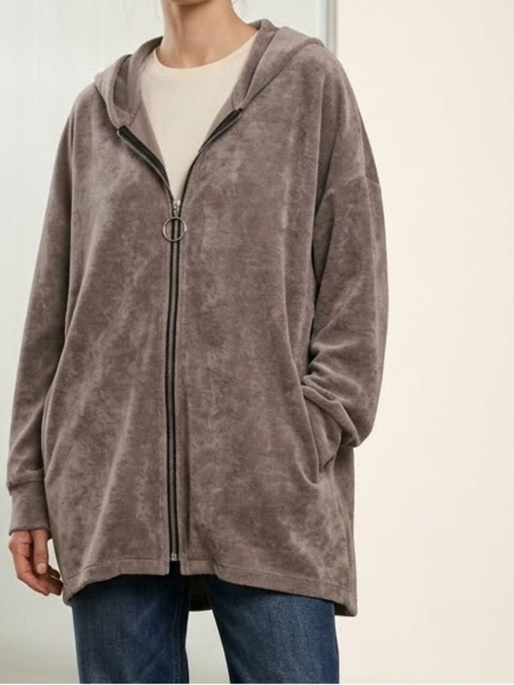 Froccella Hooded Zip One Size Hoodie 🇮🇹